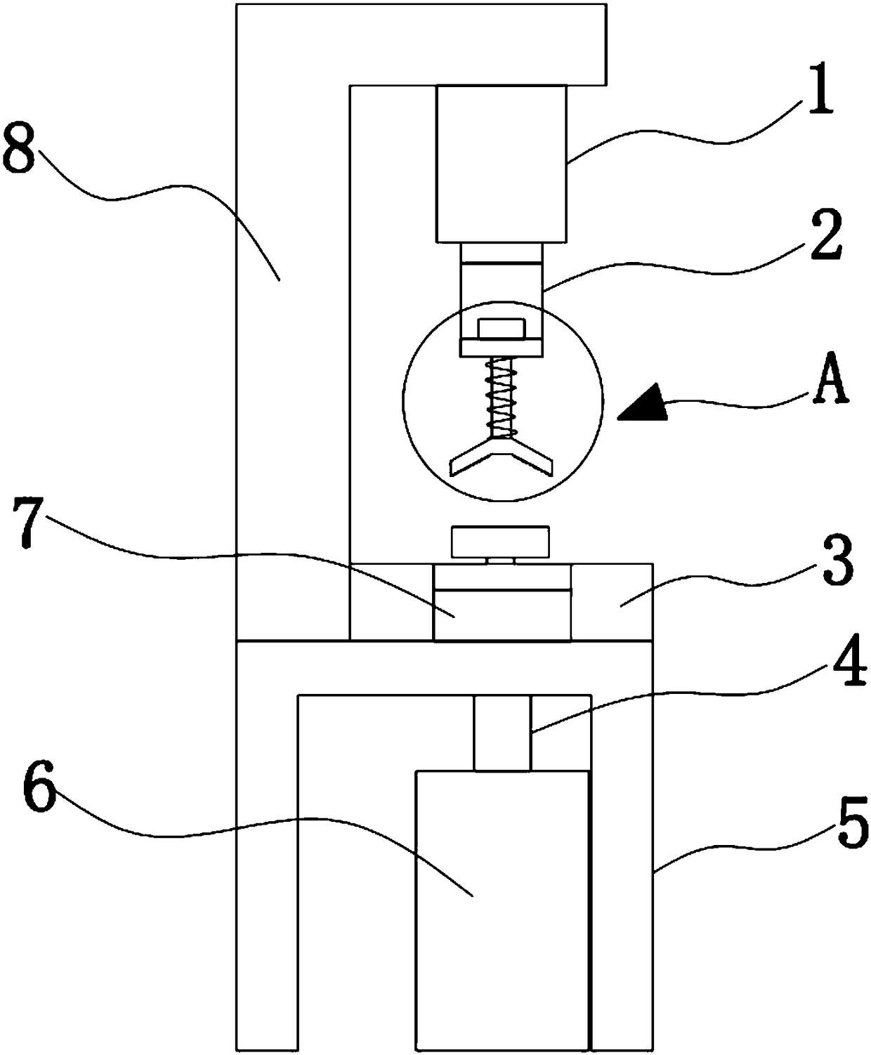 High-precision fast perforating device