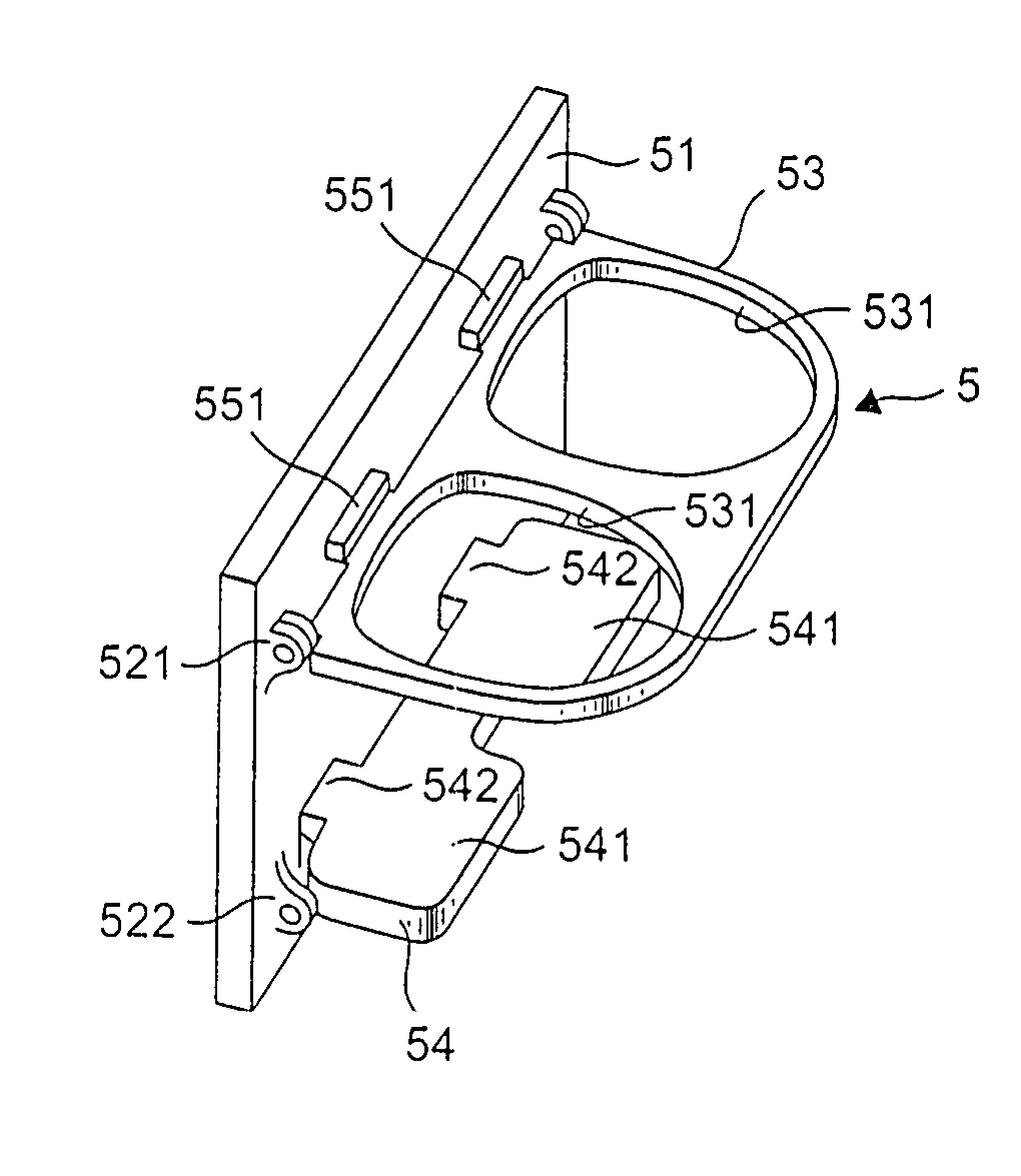 Drink-Item holding apparatus and a portable cooler box incorporating the same