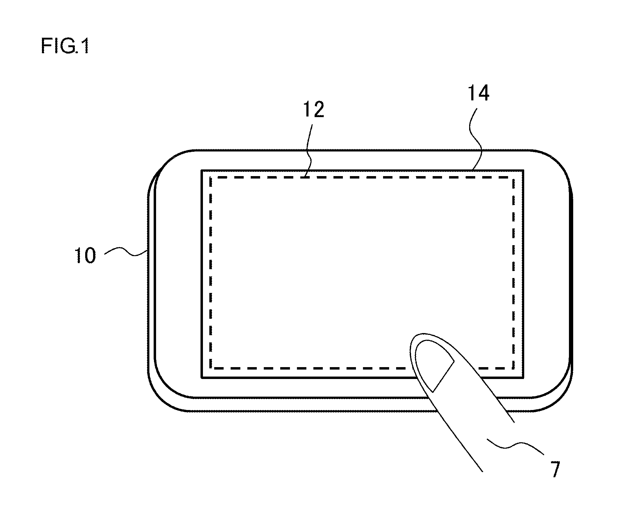 Information processing device and information processing method using graphical user interface, and data structure of content file