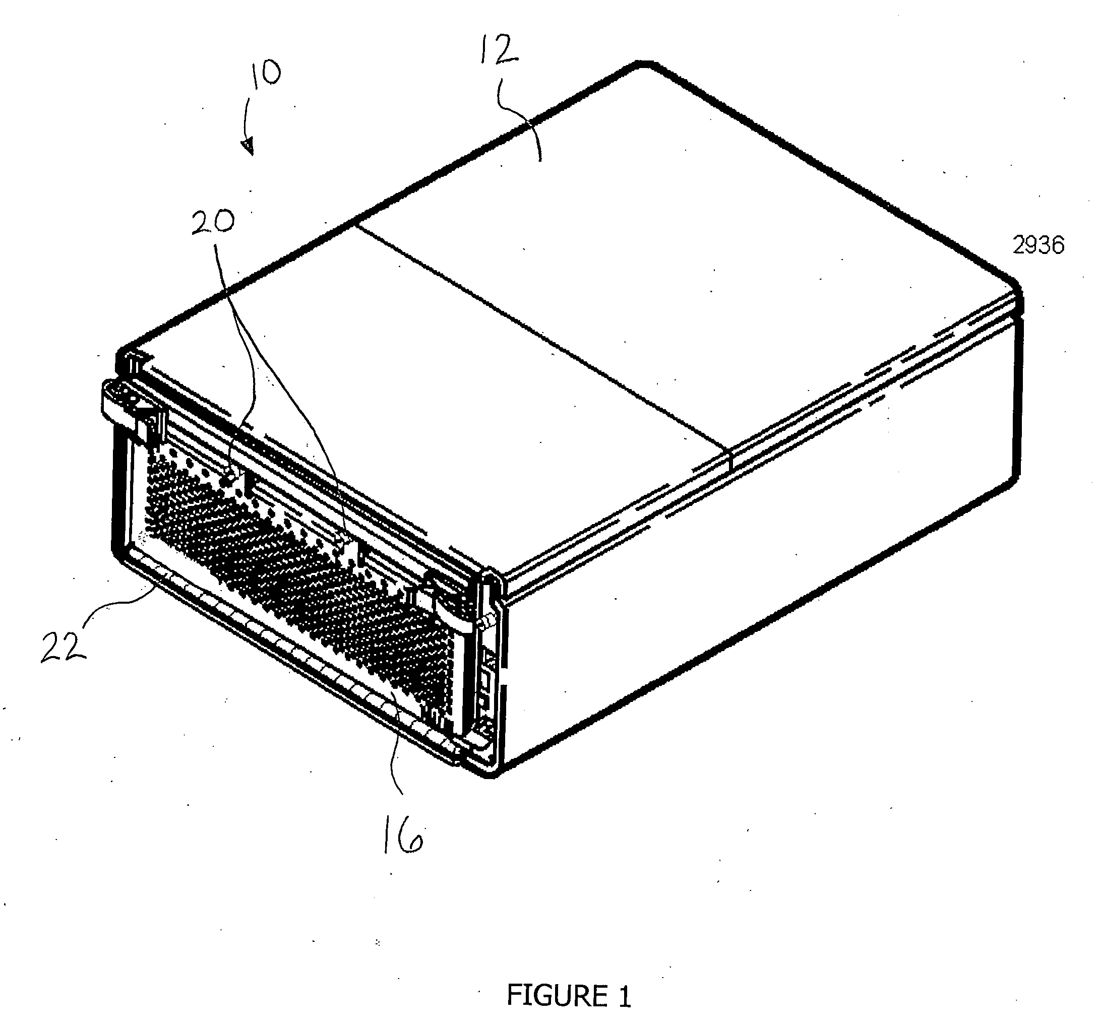 Transportable mass data storage system