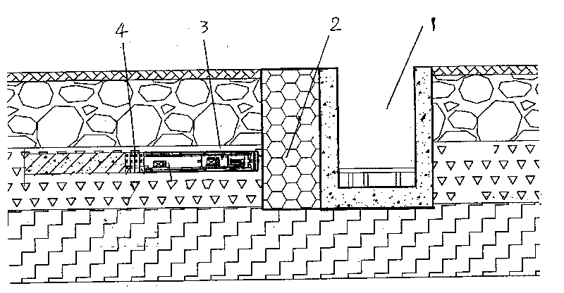 Pipeline laying construction method combining non-excavation jacking and liquid nitrogen horizontal freezing excavation laying