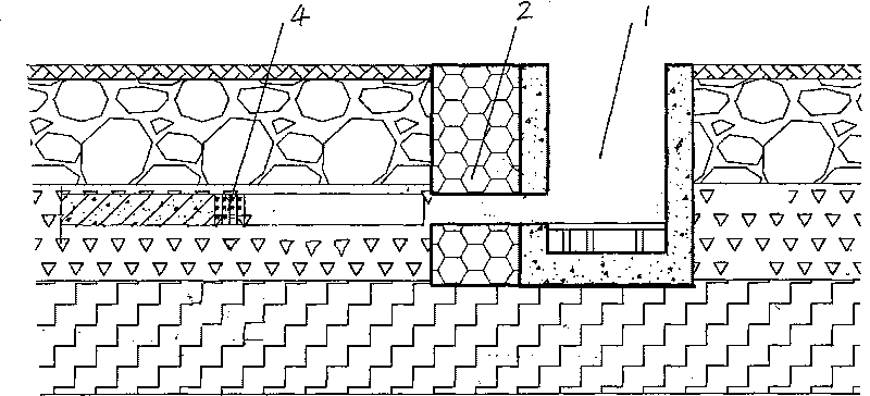 Pipeline laying construction method combining non-excavation jacking and liquid nitrogen horizontal freezing excavation laying