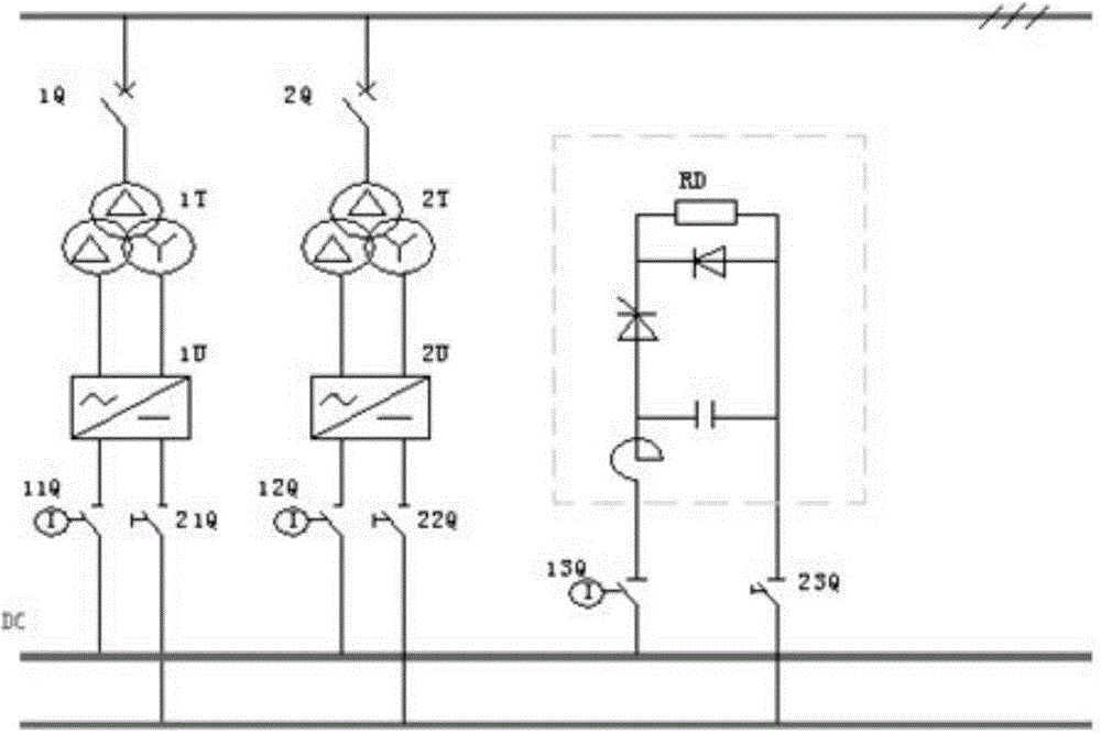 Urban rail transit medium-voltage inverter type renewable energy utilization device