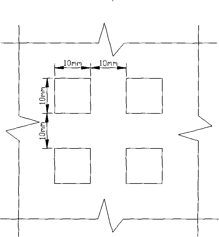 Pretreatment device for removing nitrobenzene in waste water by potassium ferrate and method