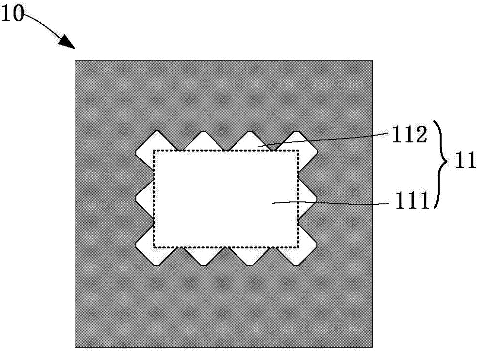 Mask, hole forming method, display substrate forming method, display substrate and display device