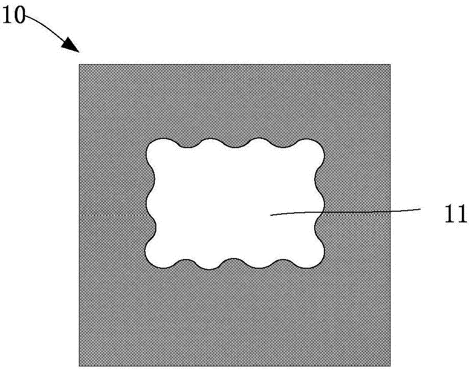 Mask, hole forming method, display substrate forming method, display substrate and display device