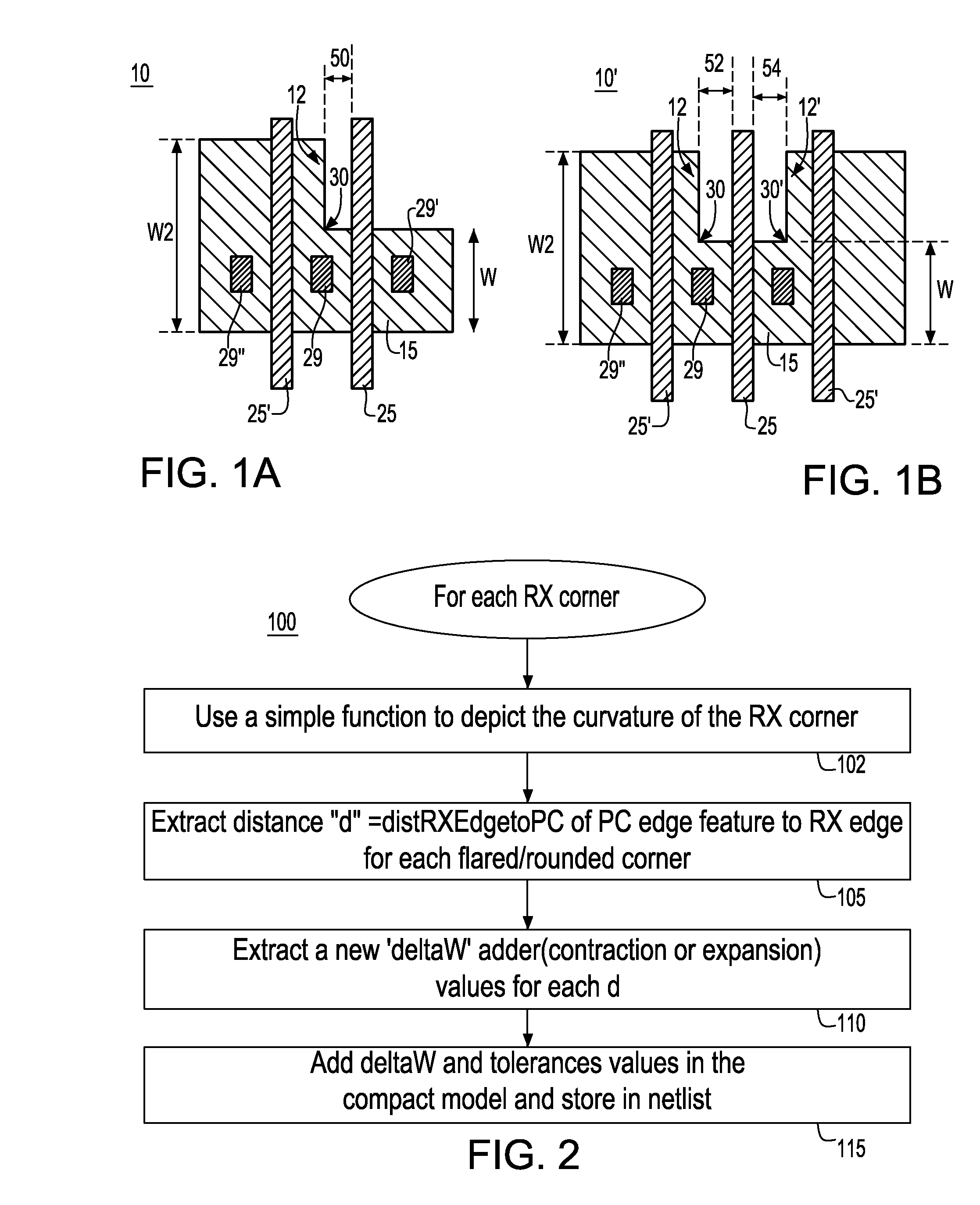 Methodology for improving device performance prediction from effects of active area corner rounding