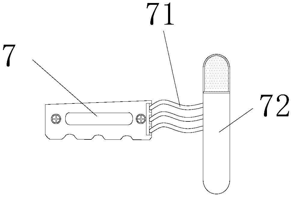 Baking torch device of ship steel structure