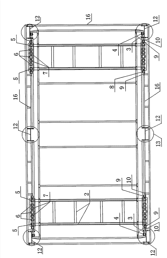 Large-scale lifting device based on deep foundation pit vertical earthmoving