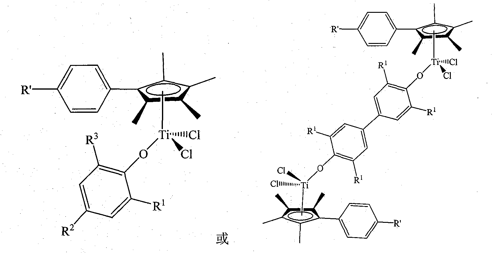 Non-bridged single/double-nucleus metallocene compound and uses thereof