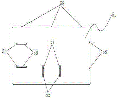 Vacuum suction cup mechanical carrying device plate carrying device