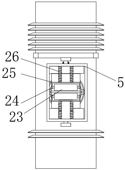 Novel double-shielding contact box for high-voltage switch cabinet