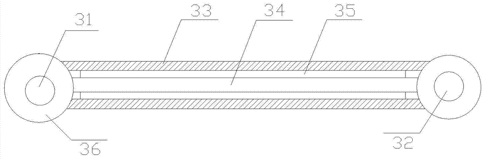 A weighing and rejecting mechanism of an egg sorting device