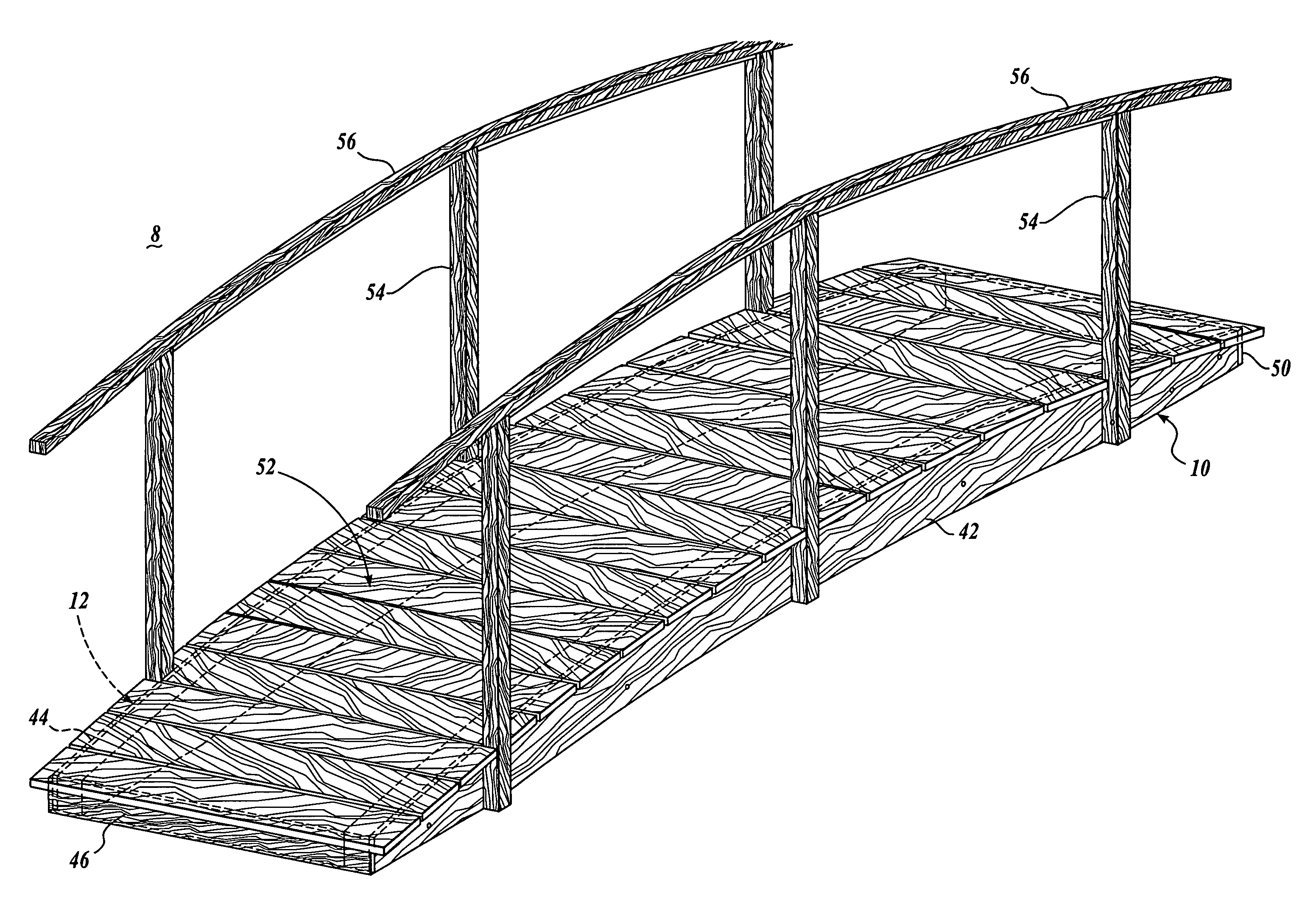 Ornamental bridge kit