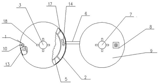 Iron removal device for nickel-cobalt-manganese sulfuric acid solution and method for continuously removing iron ions in nickel-cobalt-manganese sulfuric acid solution at low temperature