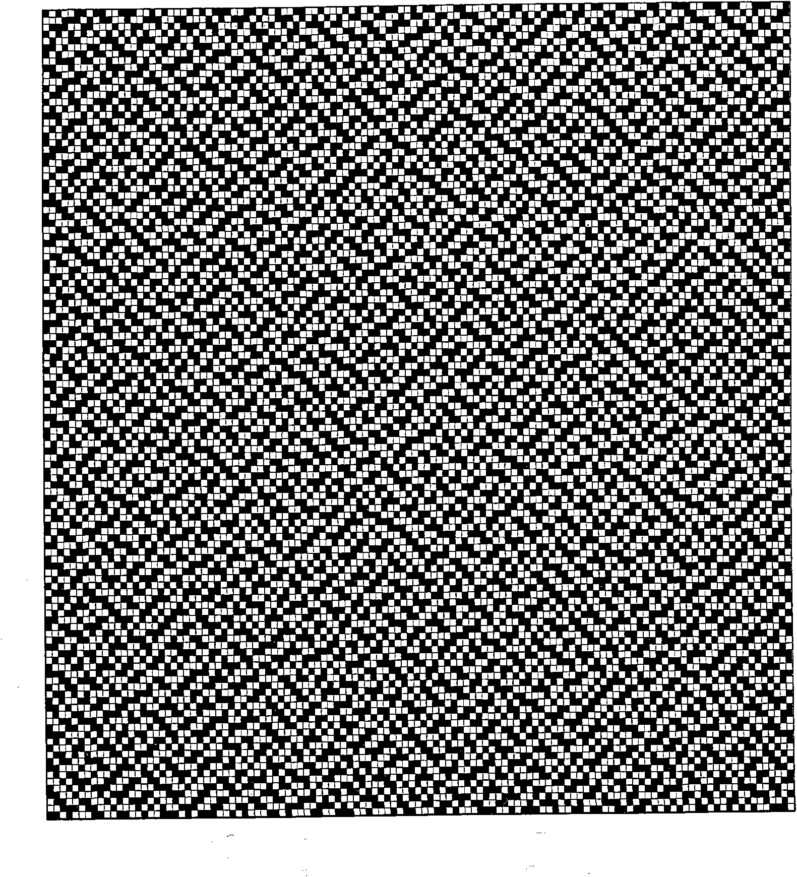 Cleaning wiping cloth with geometrical shape stability and manufacturing method and application thereof