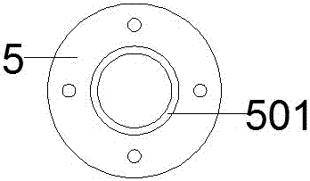 Punching device used for building and working method thereof