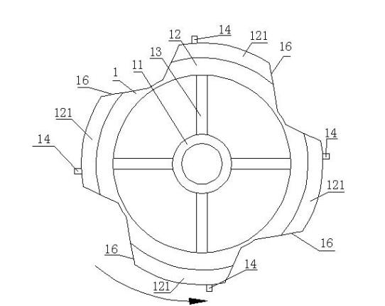 Gas auto-rotating-type motor