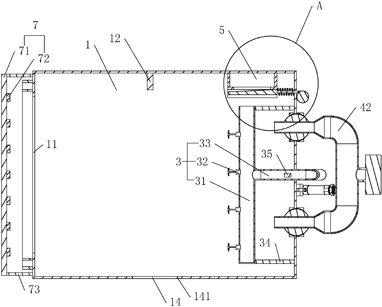 Special detection equipment and method for building door and window