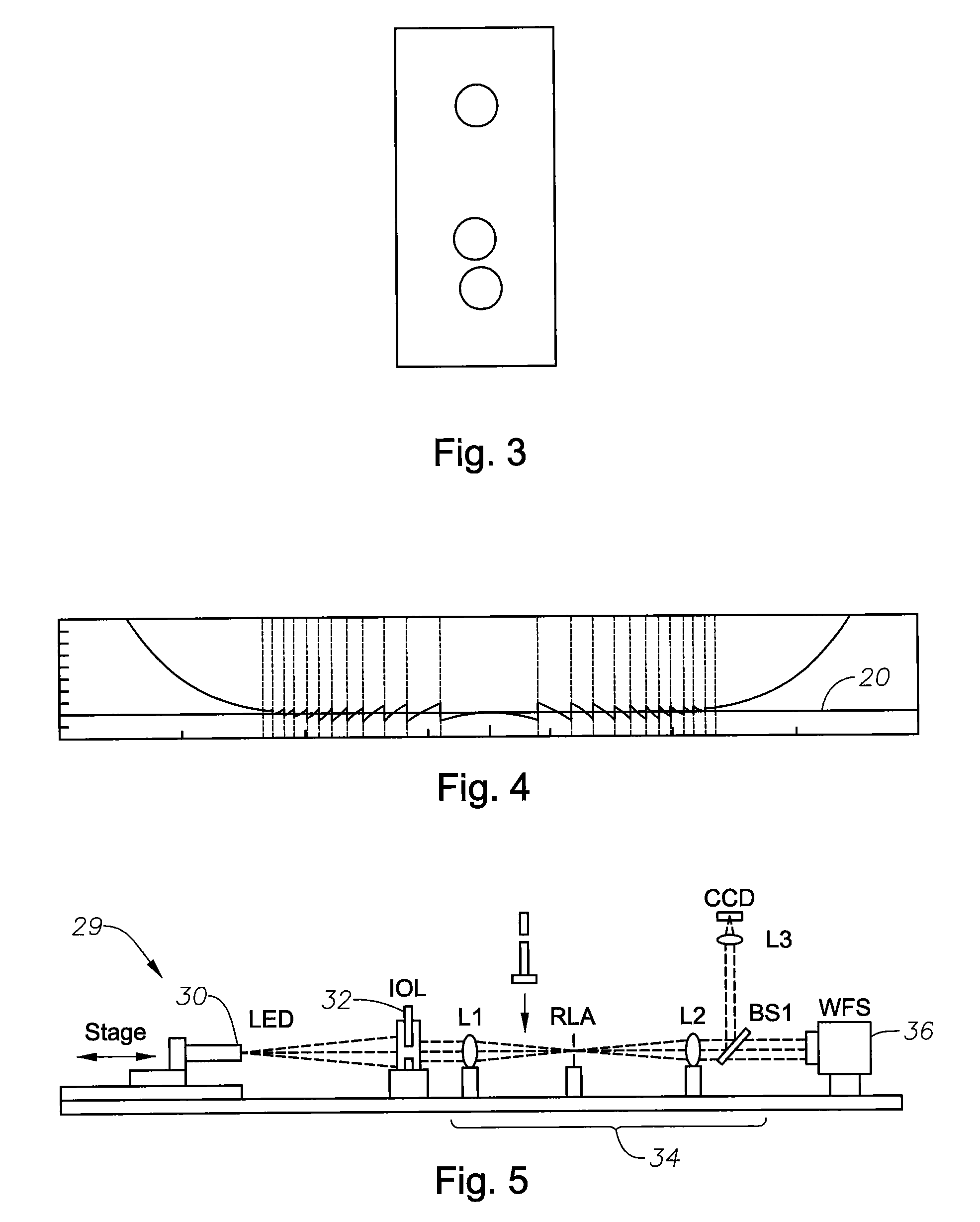 Method of measuring diffractive lenses