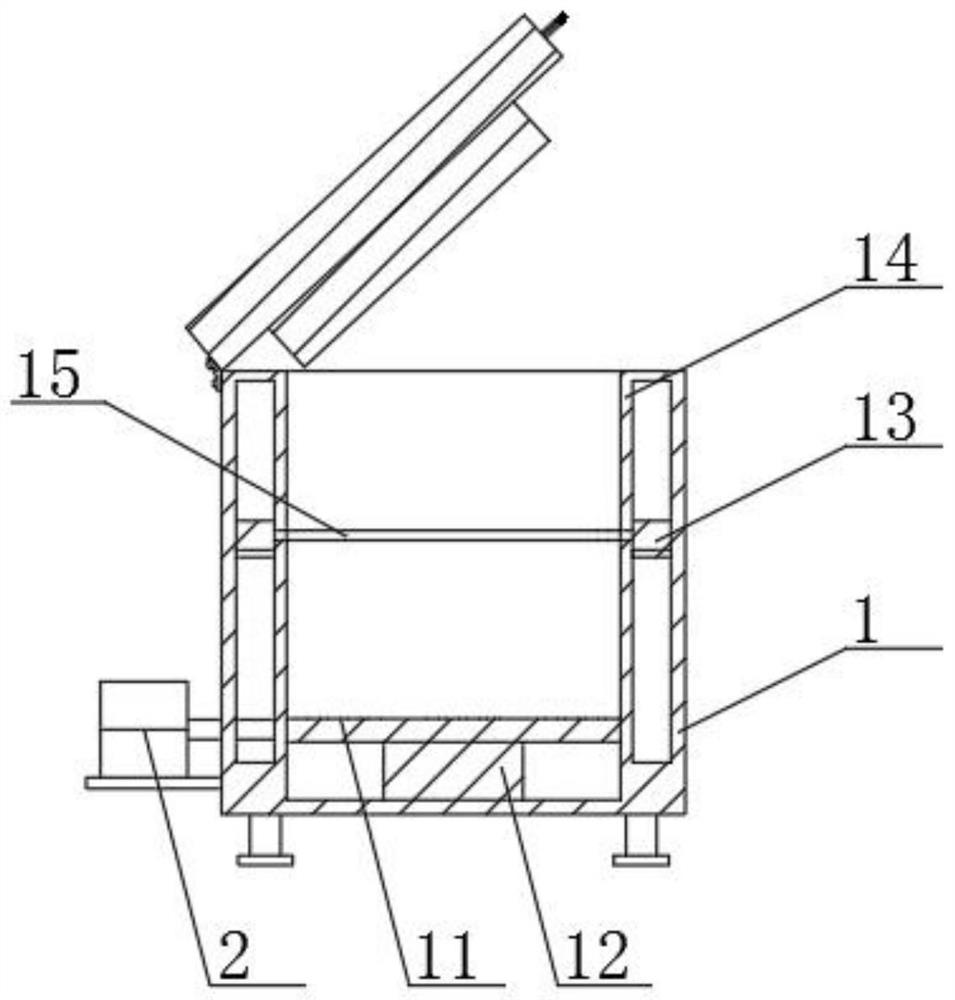 Cleaning device applied to production of chip wafers