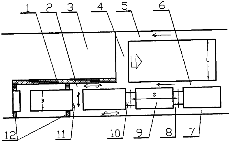 Inverse Y-shaped ventilation method for coal mining working face