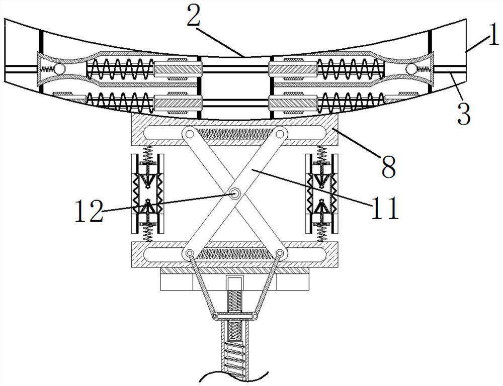 Intelligent manufacturing aviation radar based on gravity sensing snow removal