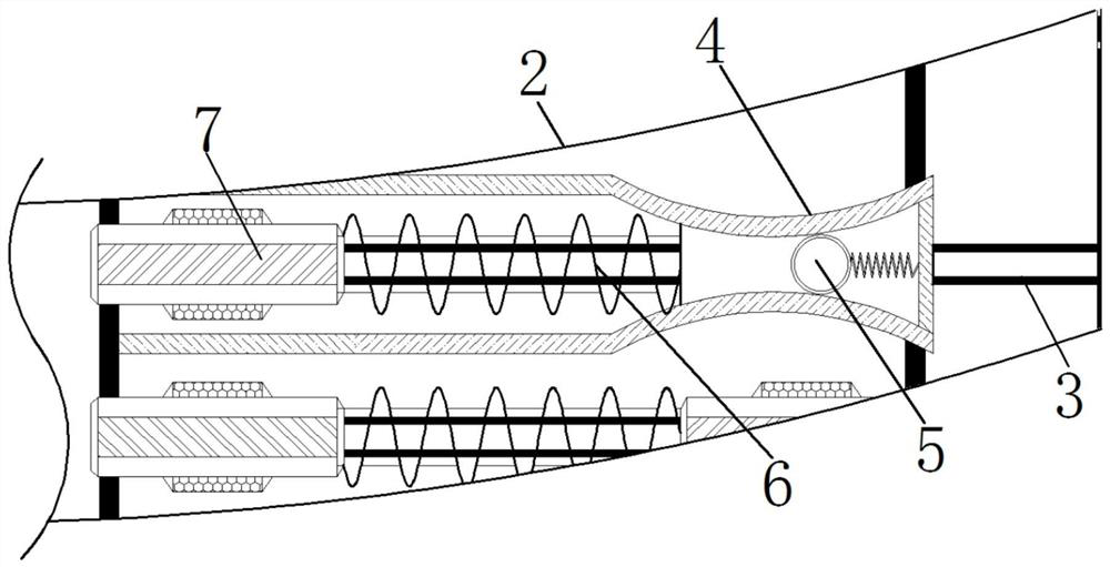 Intelligent manufacturing aviation radar based on gravity sensing snow removal