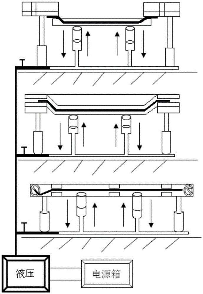 Auxiliary device for wire bending angle distance divider