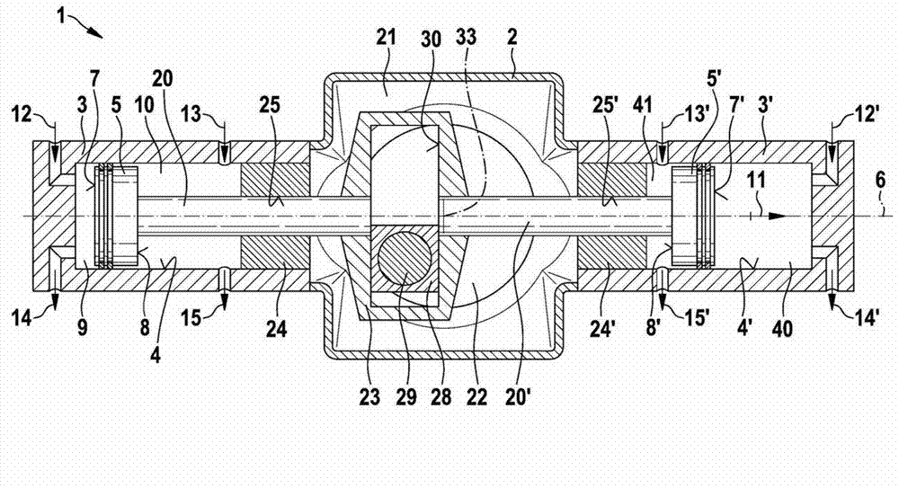 Piston engine drivable using a steam power process