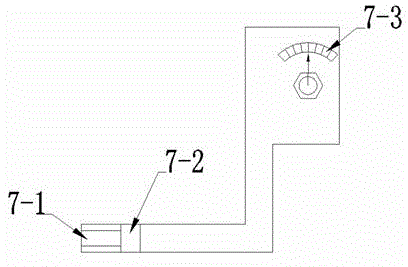 Large-core optical fiber end face processing device and processing method thereof