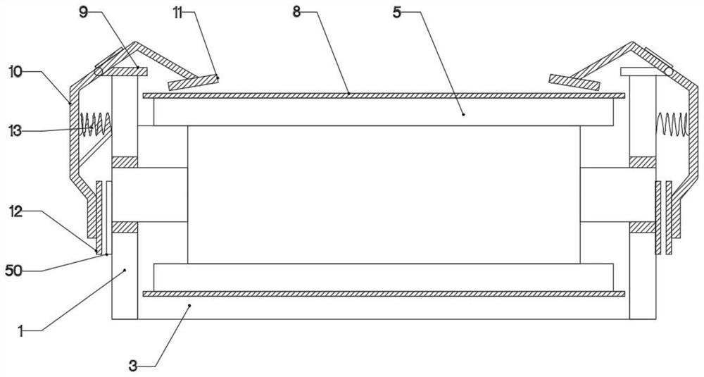 An intelligent calligraphy table that is convenient for fixing paper