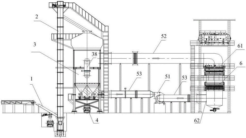 High-temperature pellet sensible heat recycling device and method