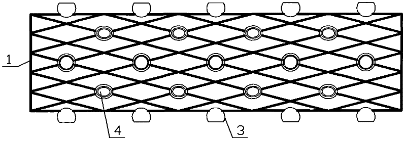 Medical stent in chemotherapy tract