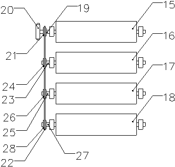 A quartz stone polishing device