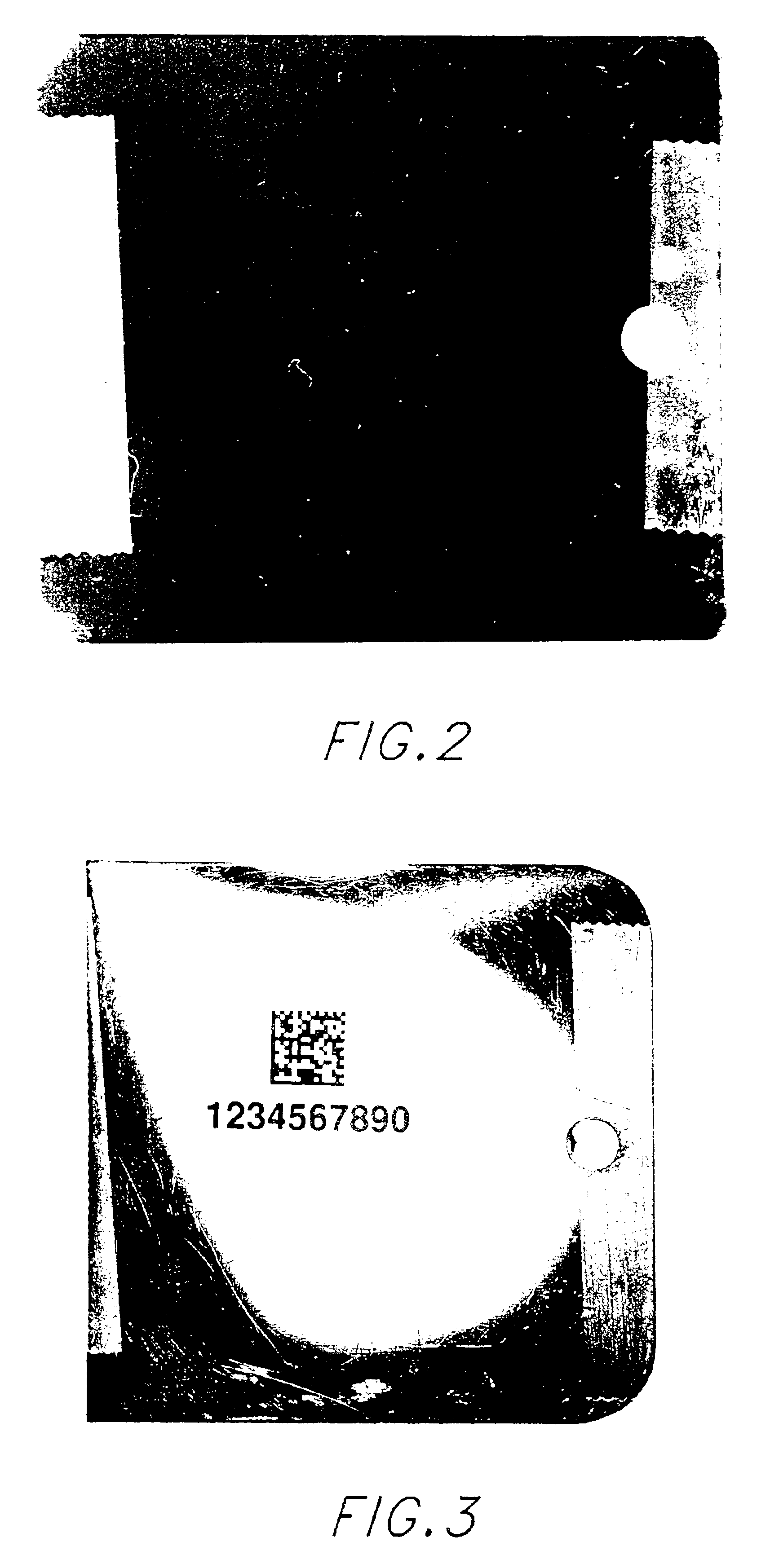 High contrast surface marking using mixed organic pigments