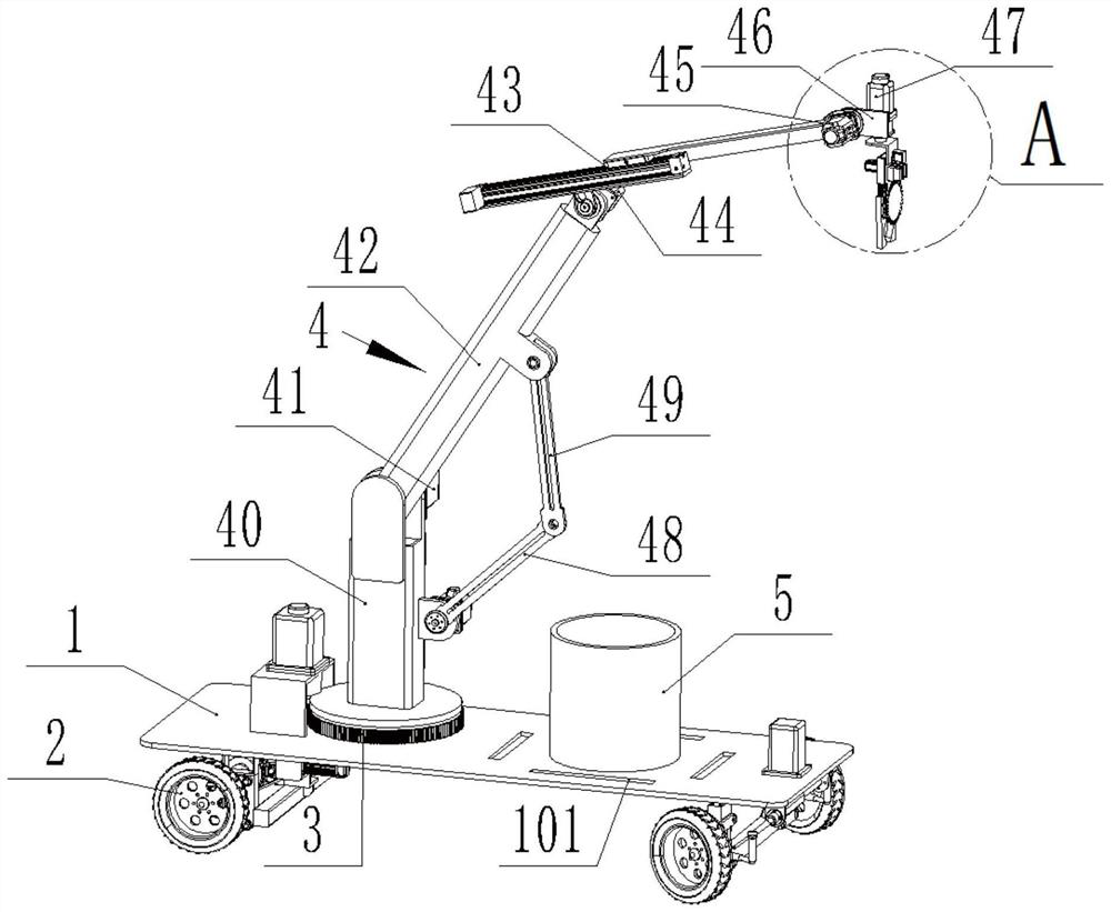 Picking manipulator and intelligent fruit picker