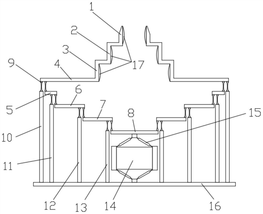 A piezoelectric-driven flexible hinge clamping device and control method based on binocular distance measurement