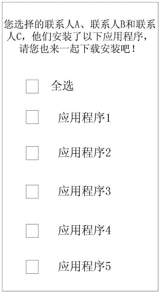 Application program recommendation method and device