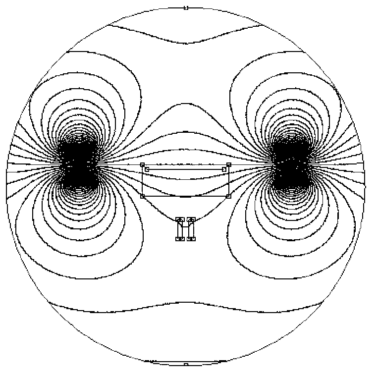 Multi-structure coupling magnetic field adaptability type rotating arc ion plating device