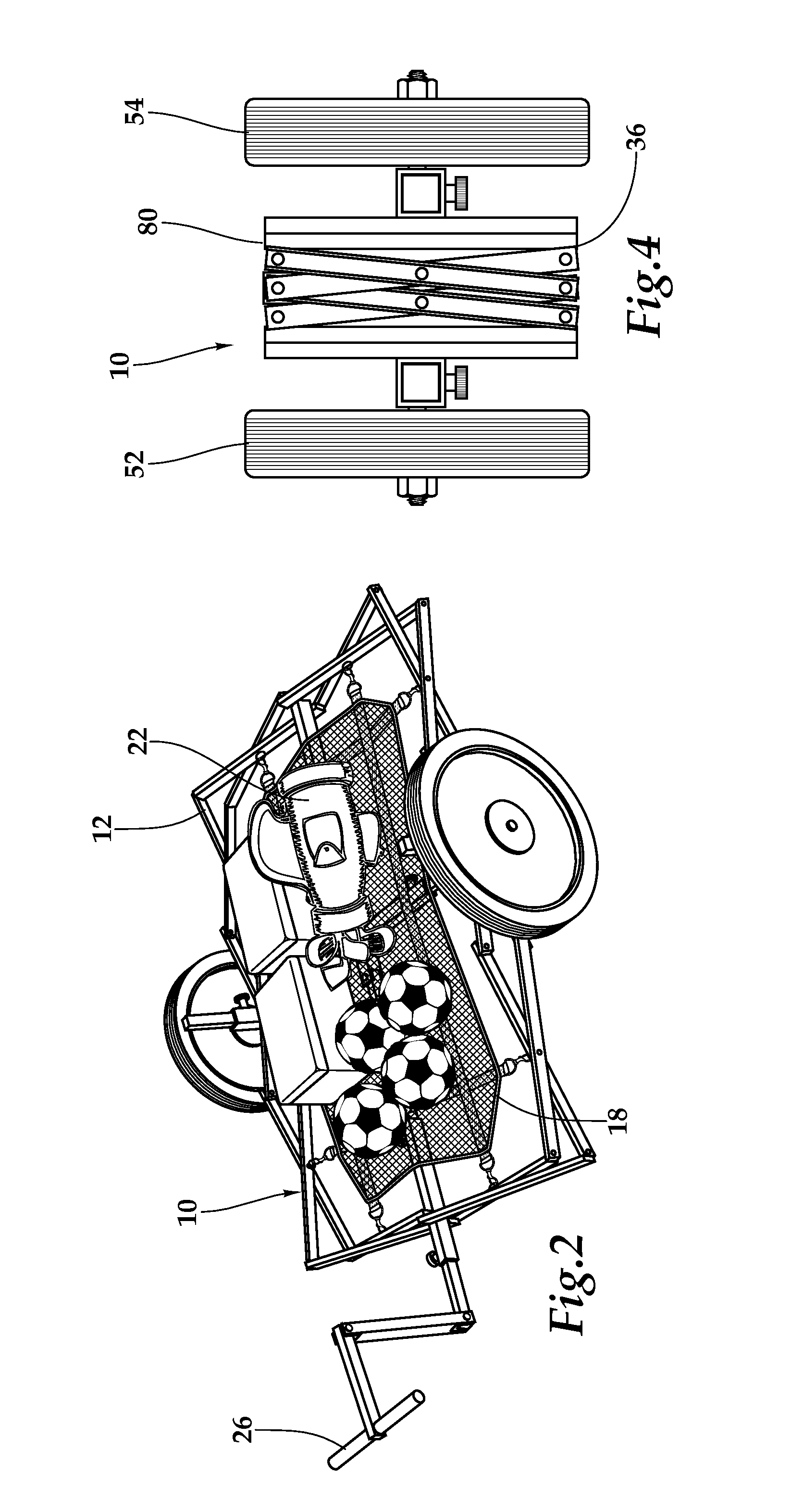 Collapsible trailer and method for use of same