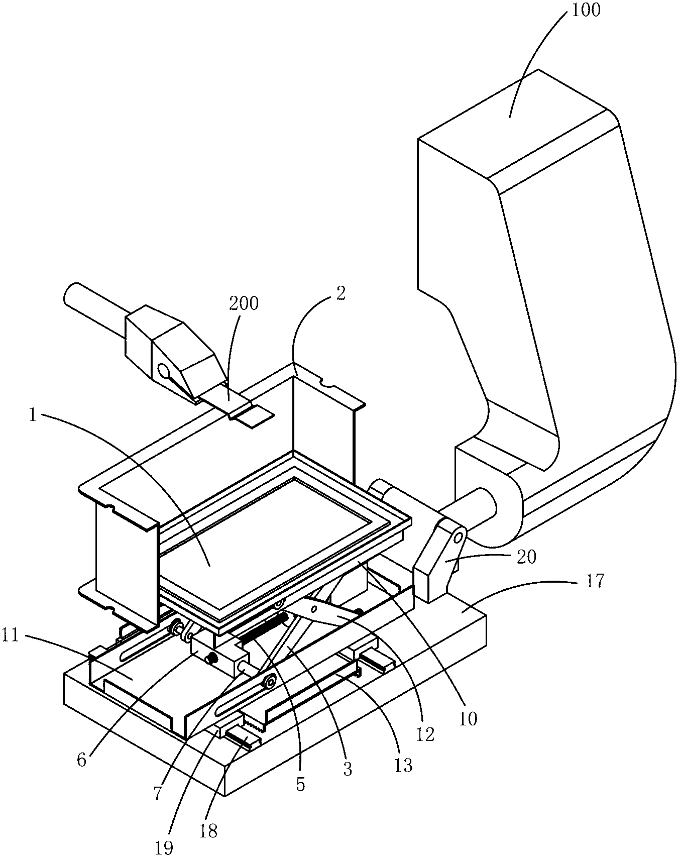 Precise automatic noodle transporting device and dough push control method of sliced noodle robot