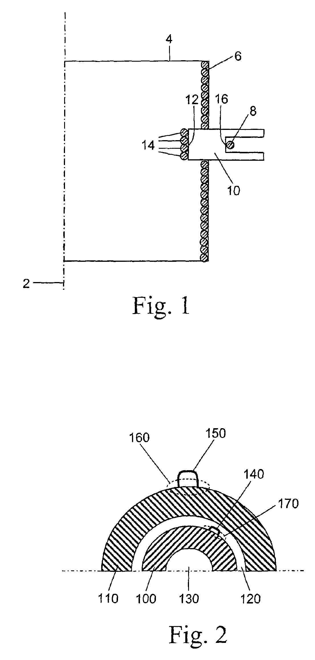 Electric component with winding and tapping