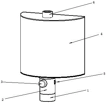 Water-saving device for domestic water heater