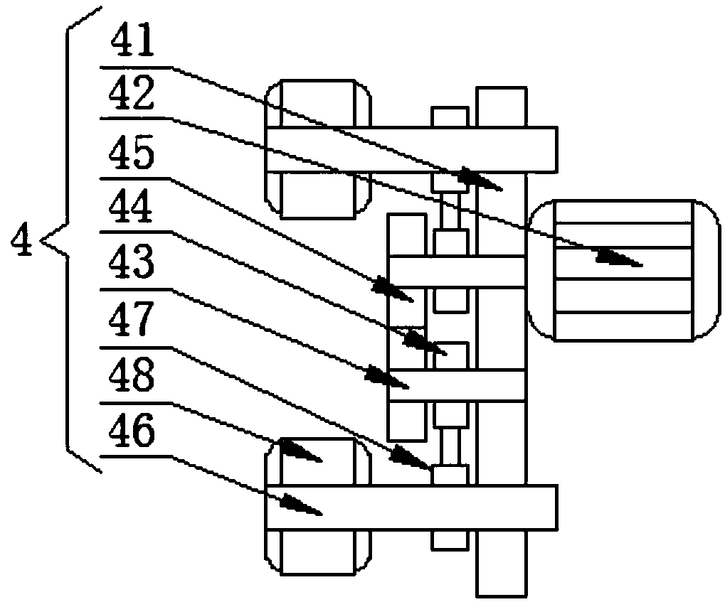 Winding device applied to textile production and having ironing function and working method of winding device