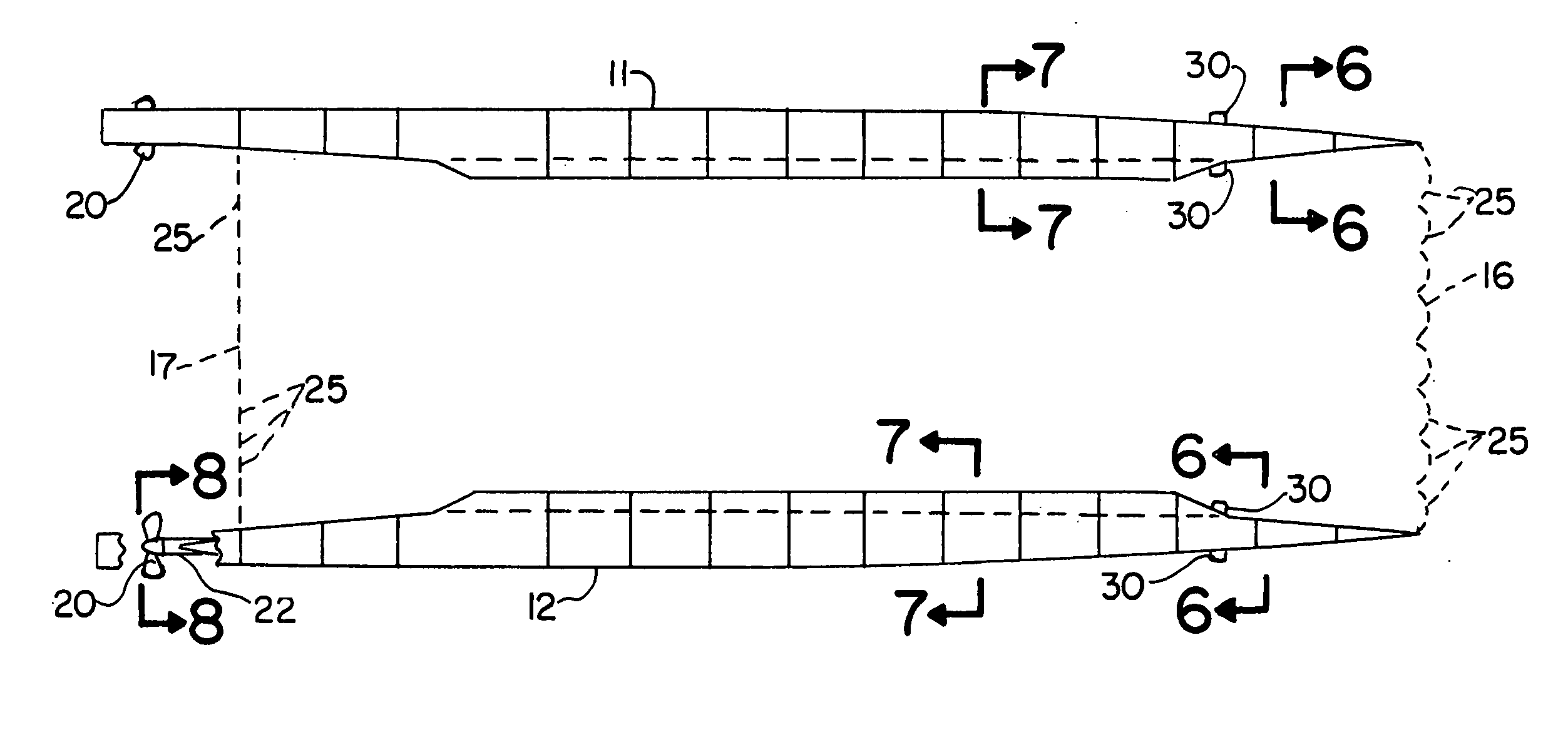 Variable hybrid catamaran air cushion ship