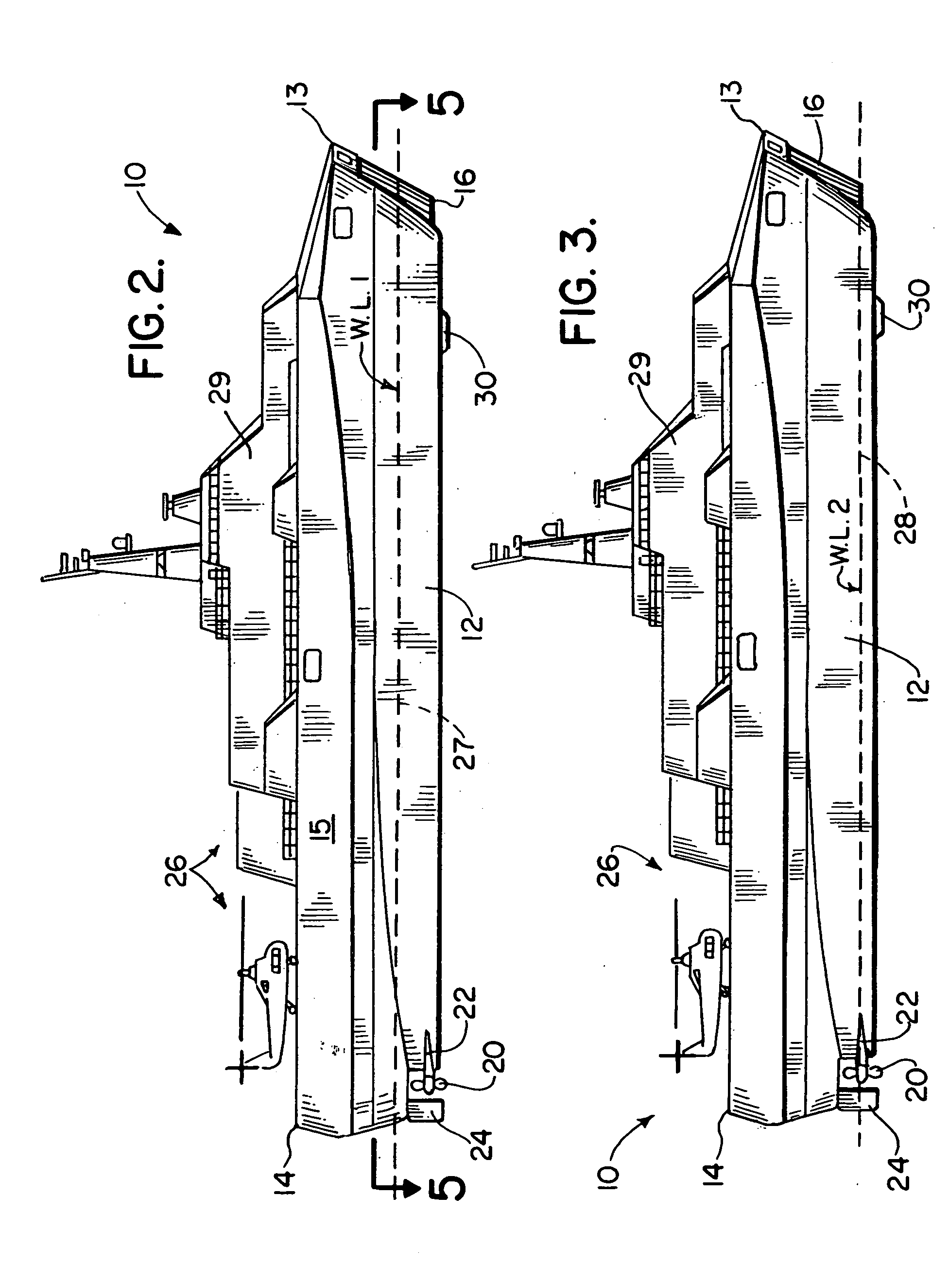 Variable hybrid catamaran air cushion ship