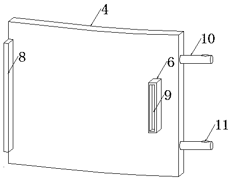 Special tool for wire routing inspection of double-bundled transmission lines