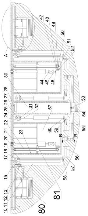 Lifting stage equipment for preventing people from falling