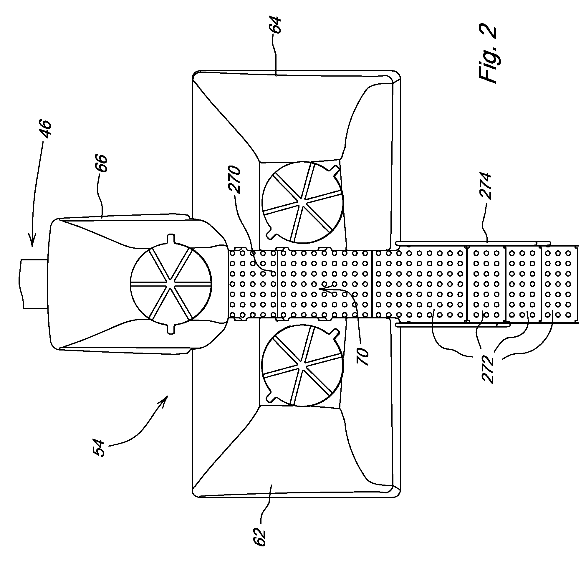 Seed hopper and routing structure for varying material delivery to row units